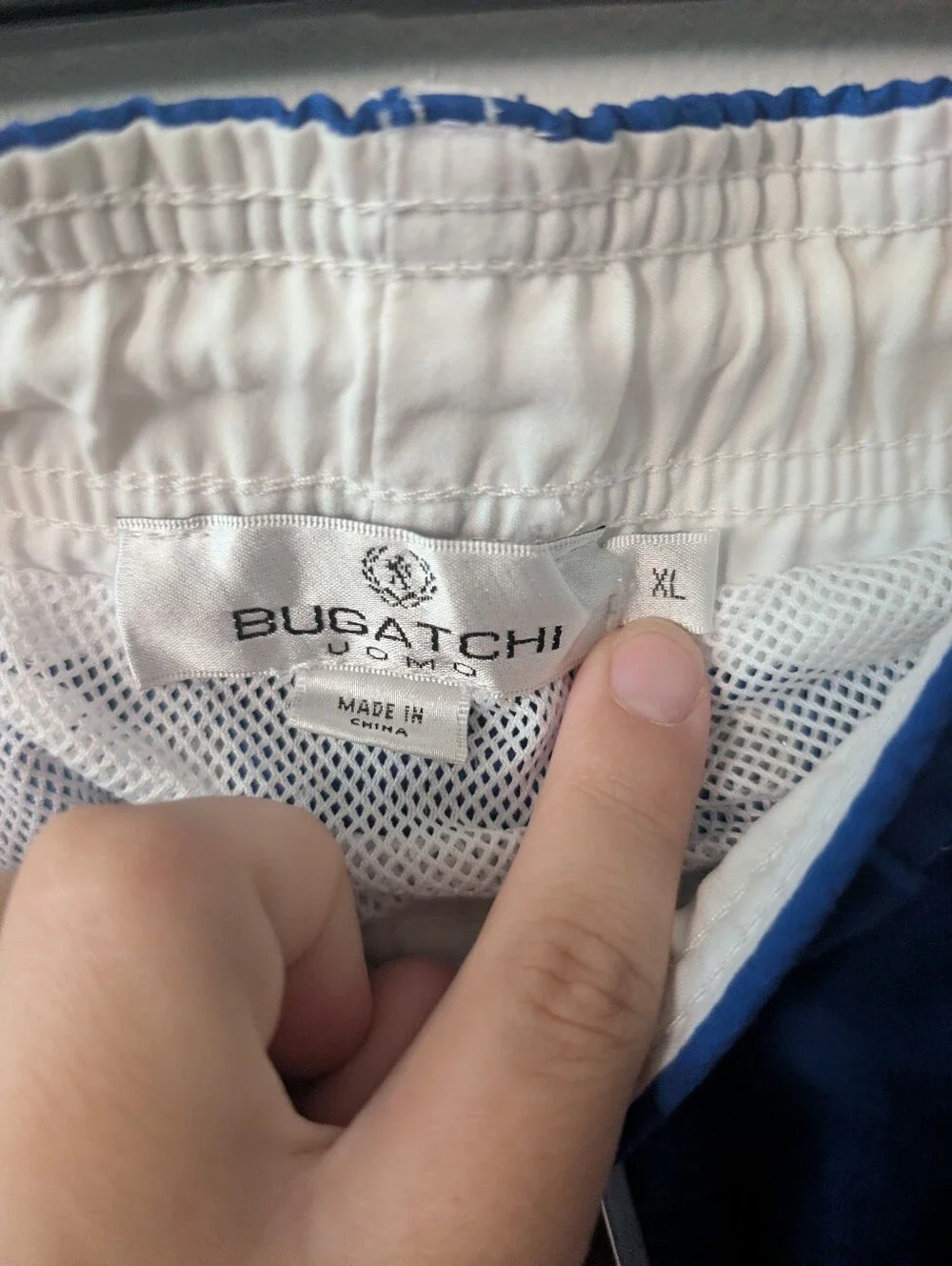 Bugatchi Royal Blue Mens Swim Trunks Size XL